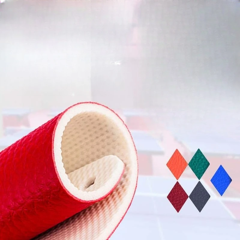 

Table tennis floor rubber mat indoor and outdoor PVC sports floor badminton