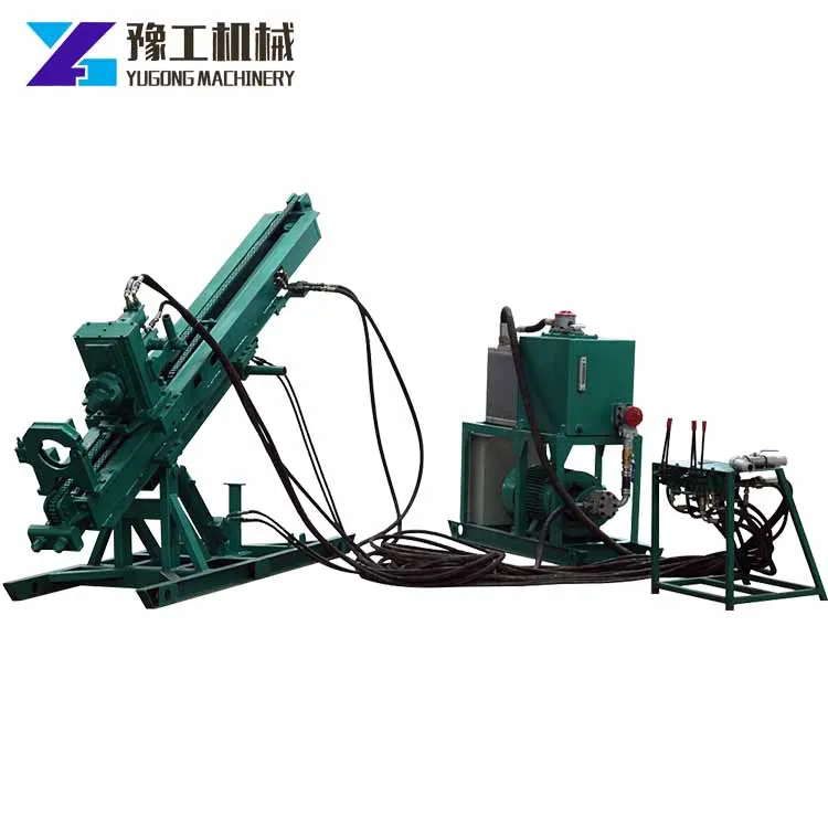 Tie-back bolt bore hole Drill rig rotary head DTH Drill Rig sloping anchoring drill rig