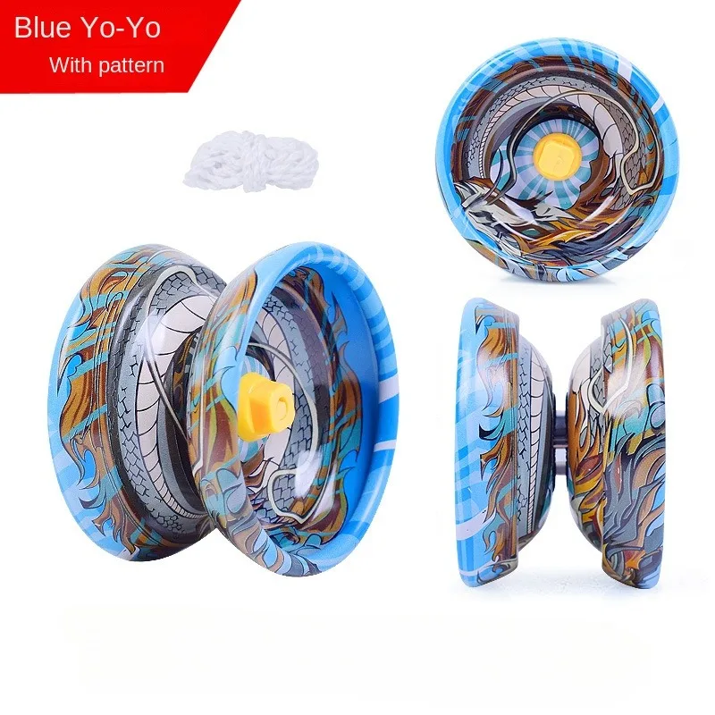 Yo-yo toy alloy yo-yo automatic revolving fancy yoyo ball boy nostalgic toy