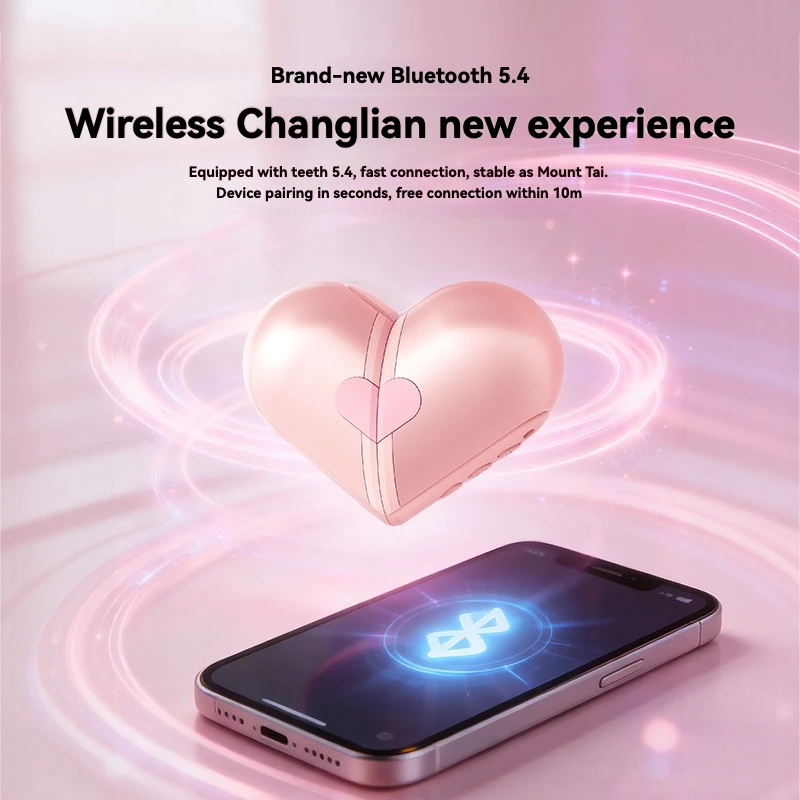 

Mini Heart Shape Bluetooth Speaker,Outdoor Bluetooth Speaker, Pocket Speakers with HiFi Sound, Mini Speakers for House, Party