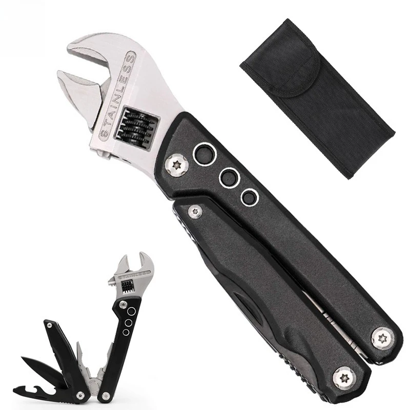 

Outdoor cycling camping multifunctional activity wrench multi-purpose tool portable folding knife pliers screwdriver
