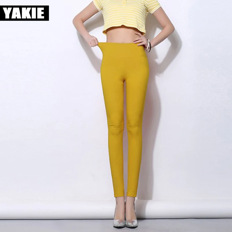 clothes 5XL 18 Colors Candy Color Leggings For Women 2022 Summer High Waist Stretch office Girls Skinny Leggings Female pants
