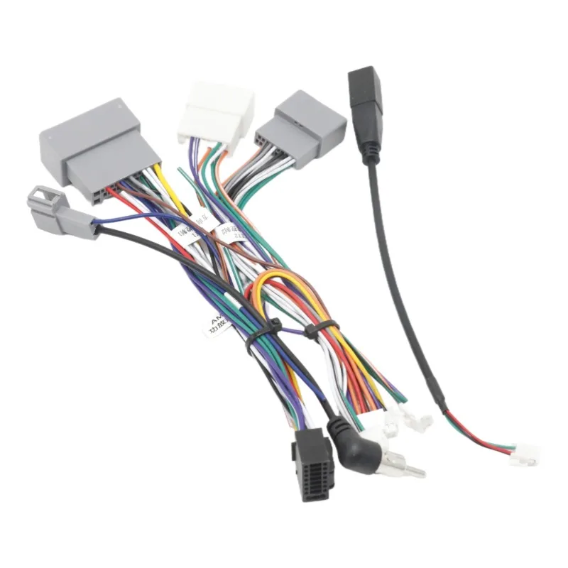 Car Radio Power Cable Adapter Low-Profile Wiring Harness For Honda Civic 2012 / CR-V 2.0 2016 Stereo Installation