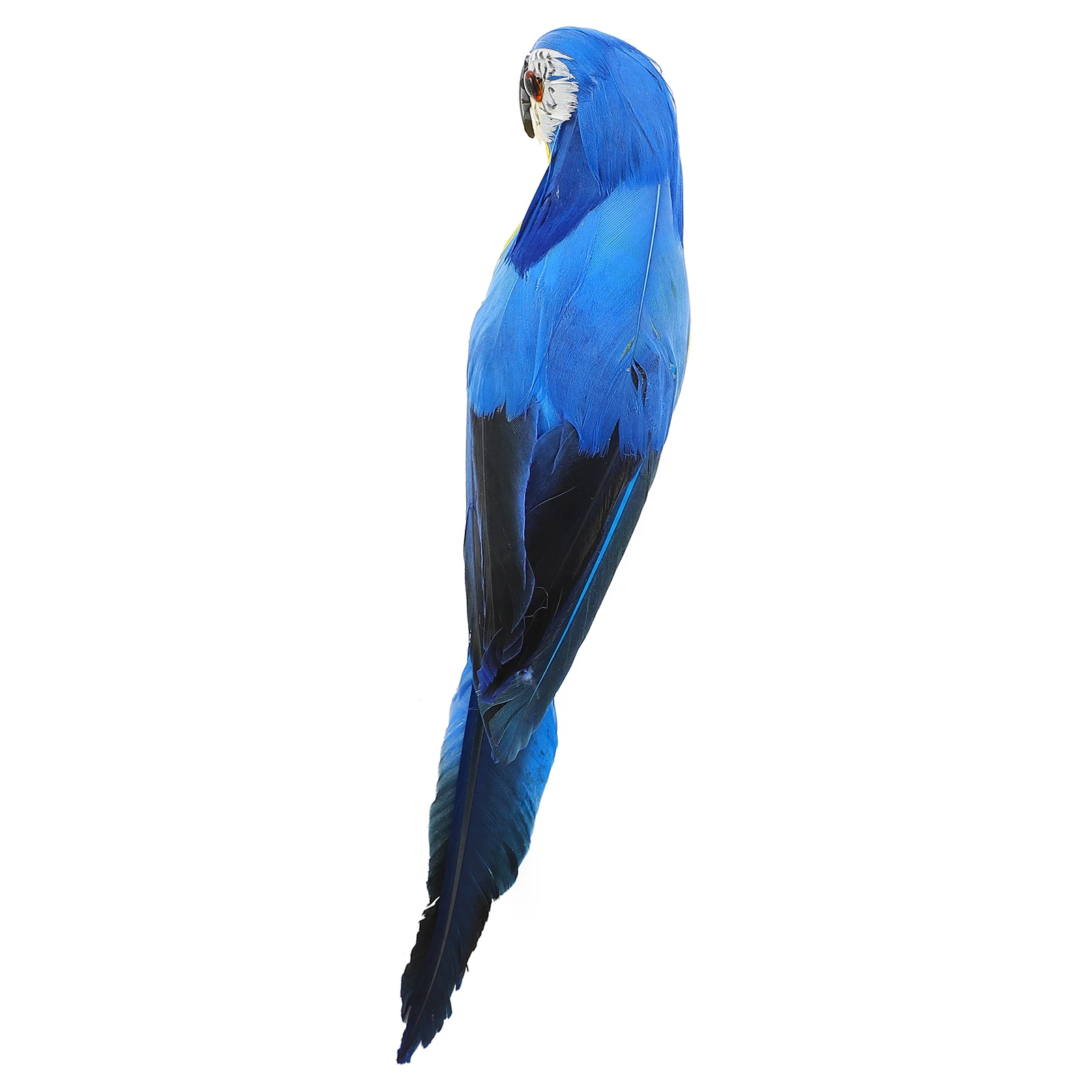 

Christmas Decor Outdoor Simulated Parrot Ornament Bird Decoration Accessories Animal Craft Blue Garden Balcony