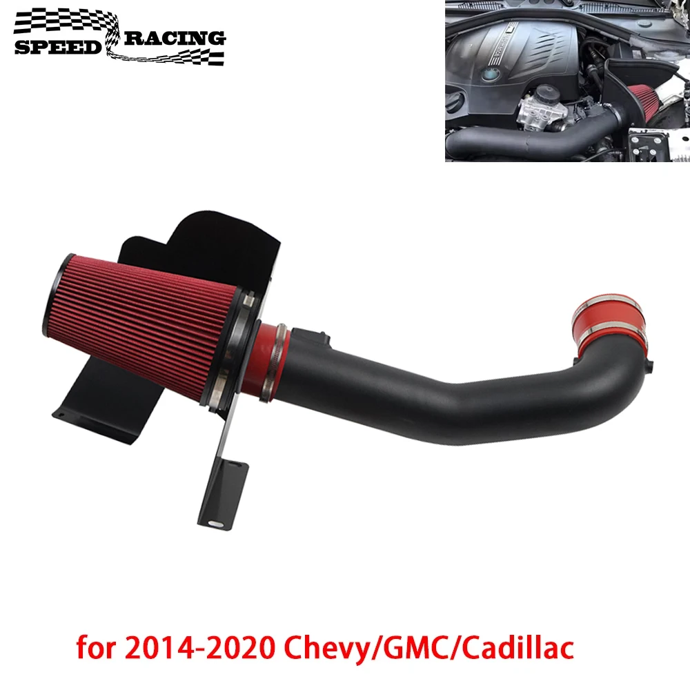 

Комплект впуска холодного воздуха с фильтром для Chevy/GMC/Cadillac 2014-2020 гг. (Silverado 1500, Suburban, Tahoe, Sierra 1500, Yukon)V8 5.3L 6.2L гг.