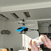 Mini RC Drone Rechargeable No Remote Control RC Helicopters Drone Toys Induction Hovering Safe Fall-resistant Rc Airplane Toys