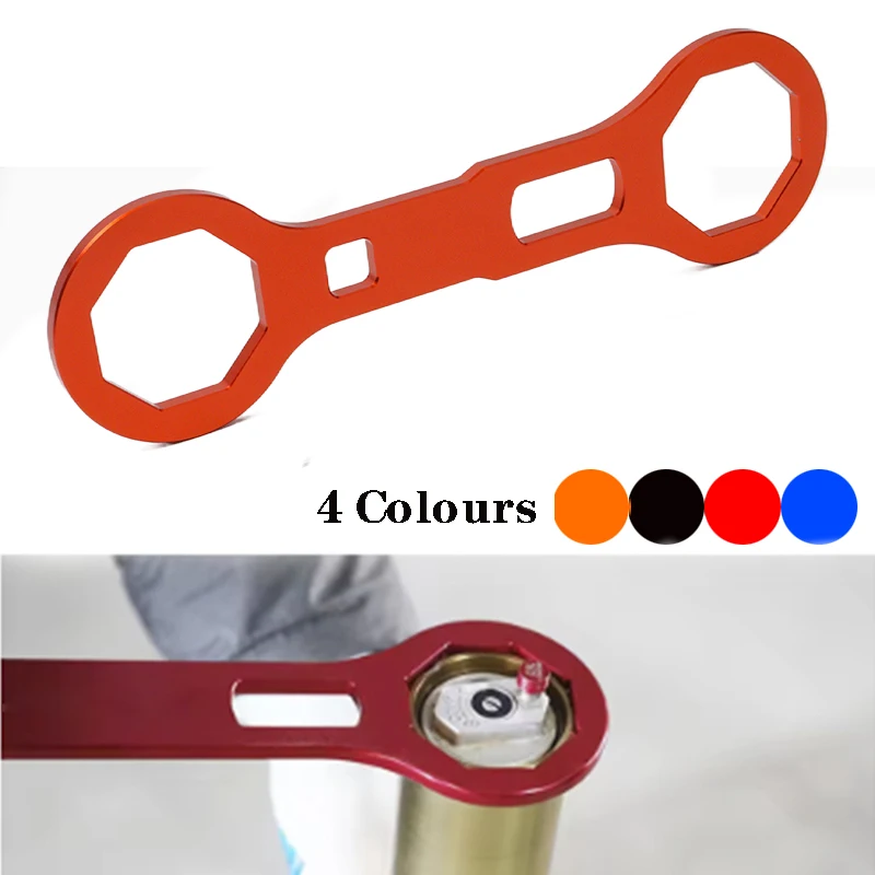 Motorcycle 46mm-50mm Fork Cap Wrench Tool For SX SXF EXC CR CRF XR YZ WR TTR KX KLX RMZ RMX RM TC TE FC FE Motocross Universal