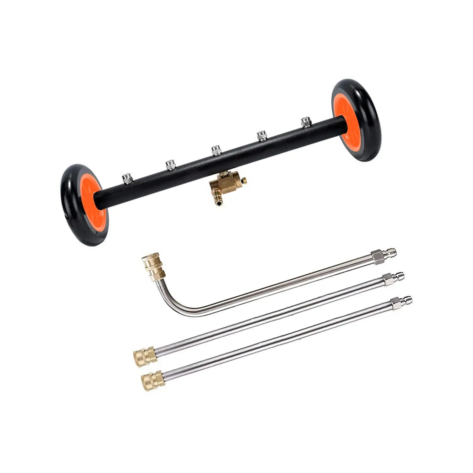 Undercarriage Cleaner 1/4 inch Quick Connect 4000 PSI for Outdoors