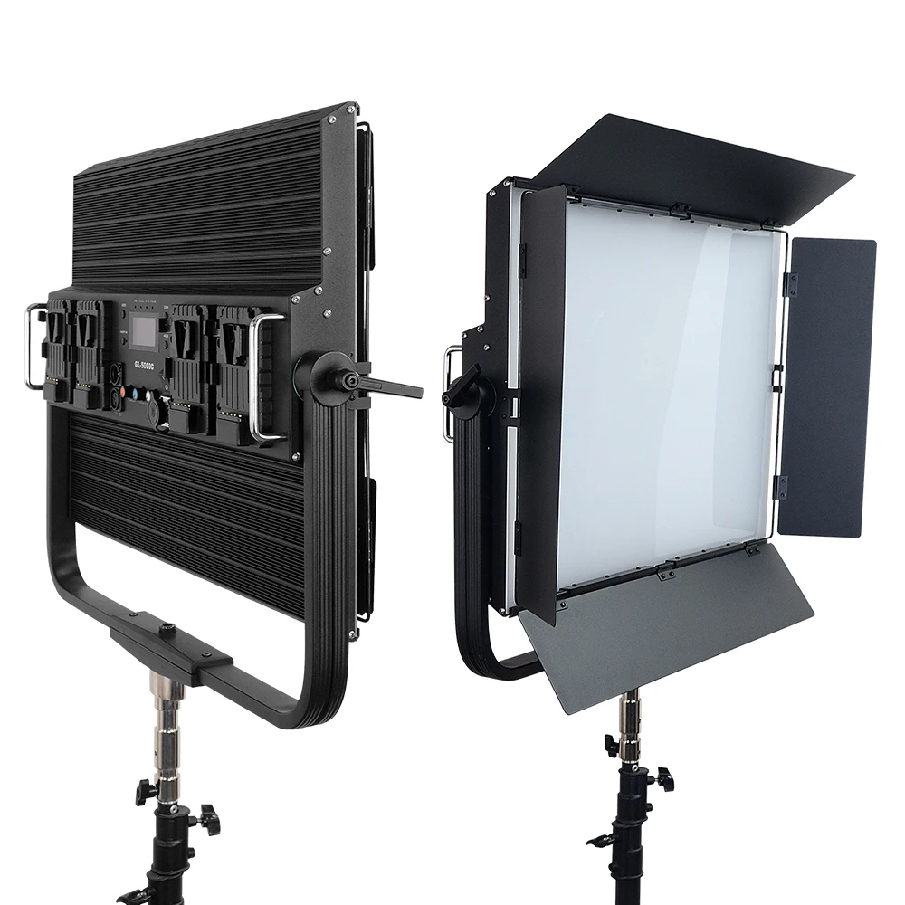 RGB Video Light Professional Studio Lighting GL5000C RGB Light 500W CCT Mode Led Lamp Photographic Lighting Wireless DMX Control