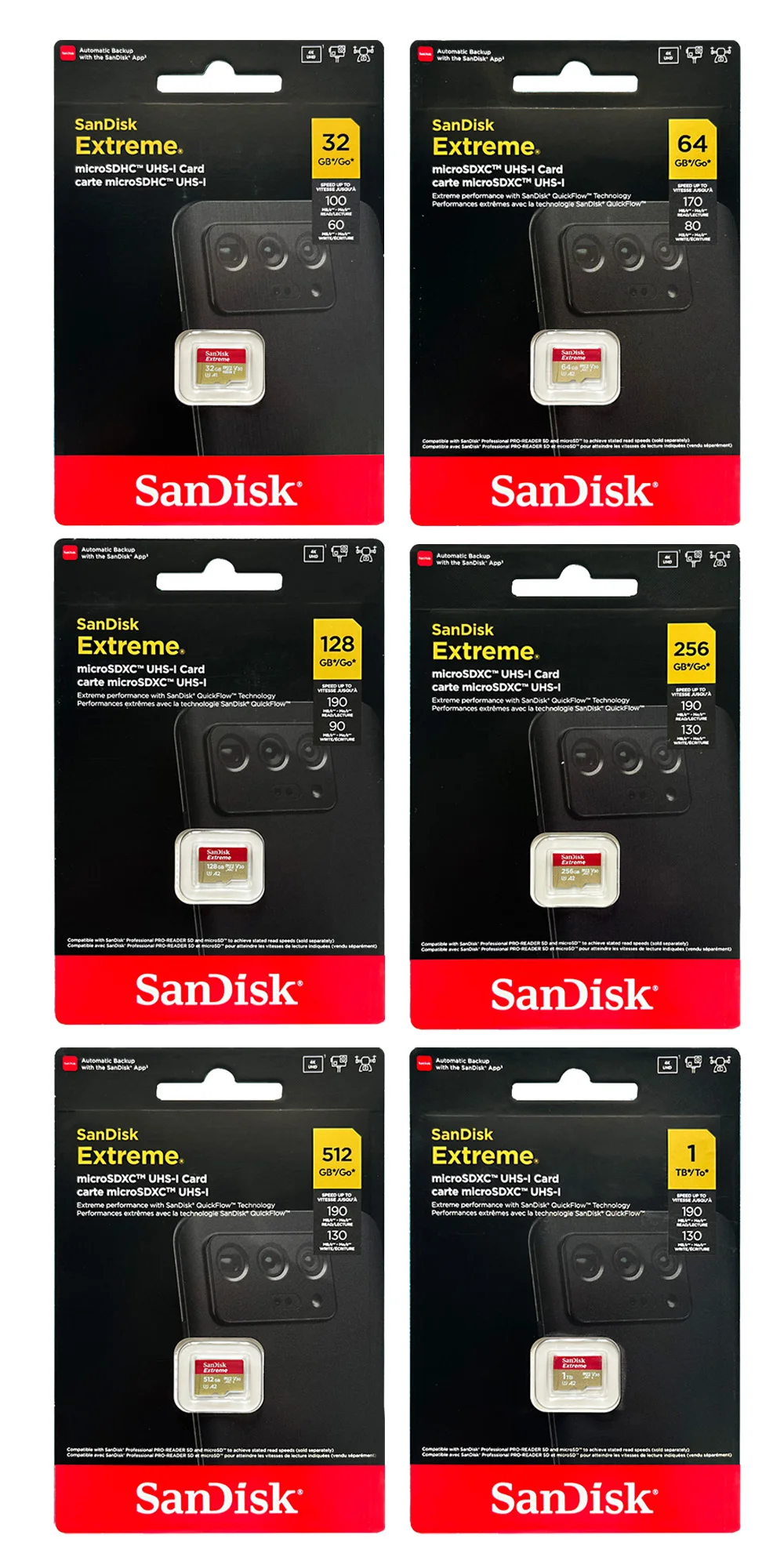 SanDisk High ENDURANCE Micro SD-Karte 32GB 64GB 128GB 256GB Hochgeschwindigkeits-Lese- und Schreibkarte Videoüberwachung U3 V30 4K für Drohnen – Detail 2