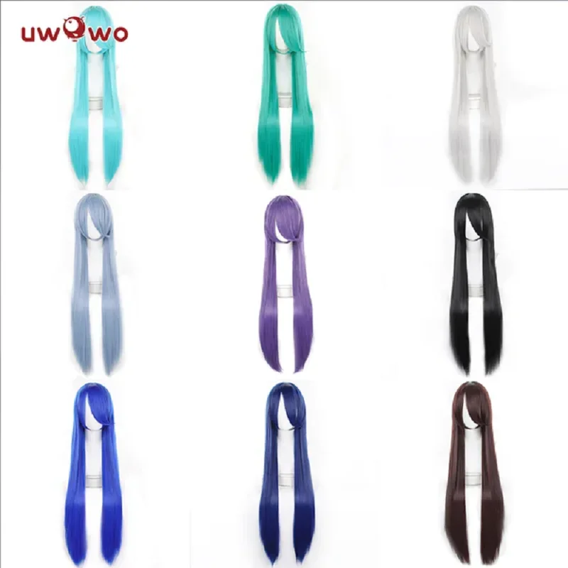 Universal wig multi-colored 100cm long hair long pure multiple colors wigs