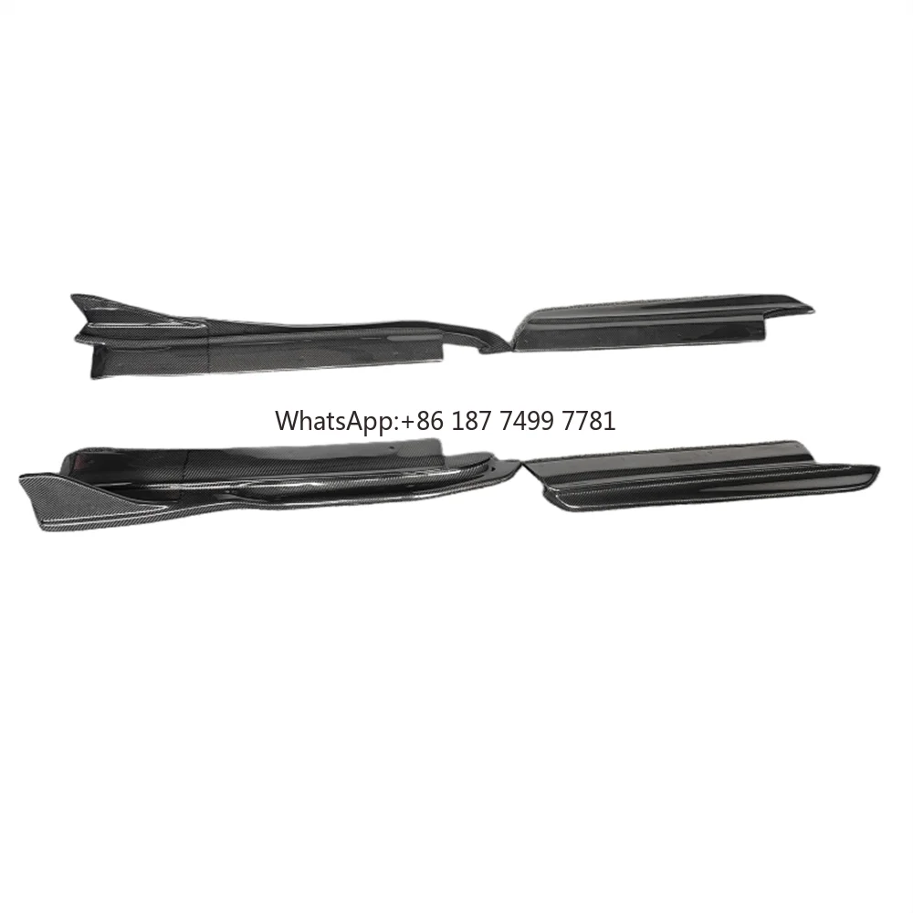 

High Quality Carbon Fiber A-style Side Skirt Body Kit for . . Boxster 718