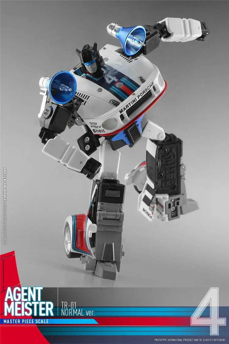 Transformation Rollout TR01 TR-01 Jazz MP Scale Agent Mister G1