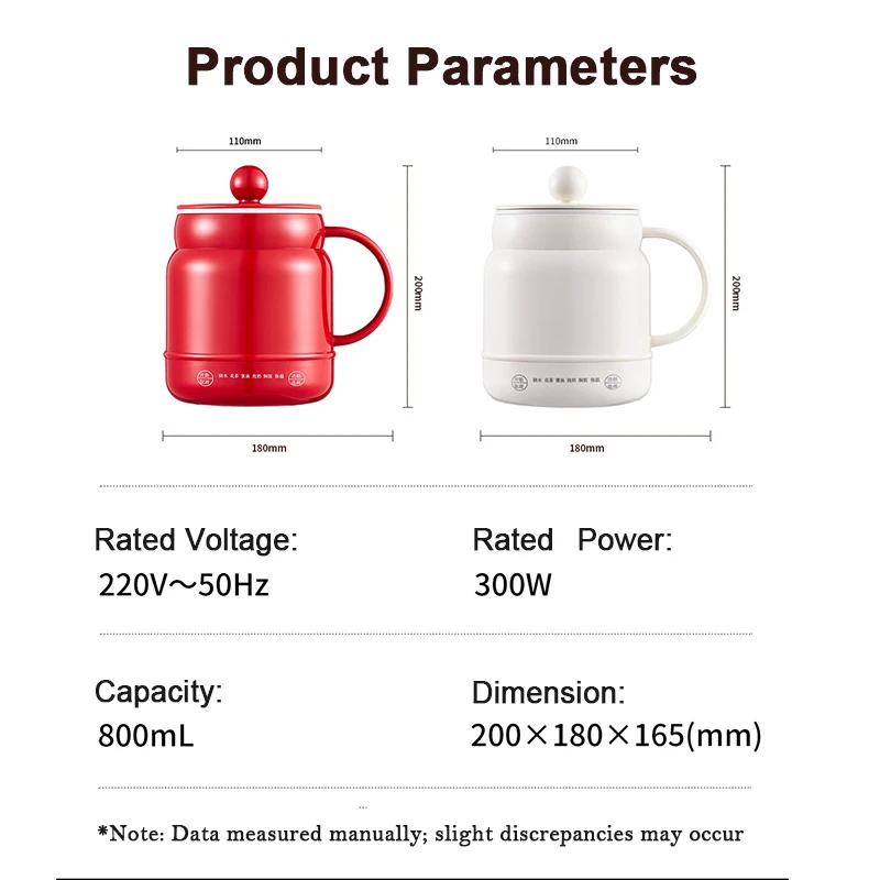 Portable Electric Multifunctional Travel Pot 4