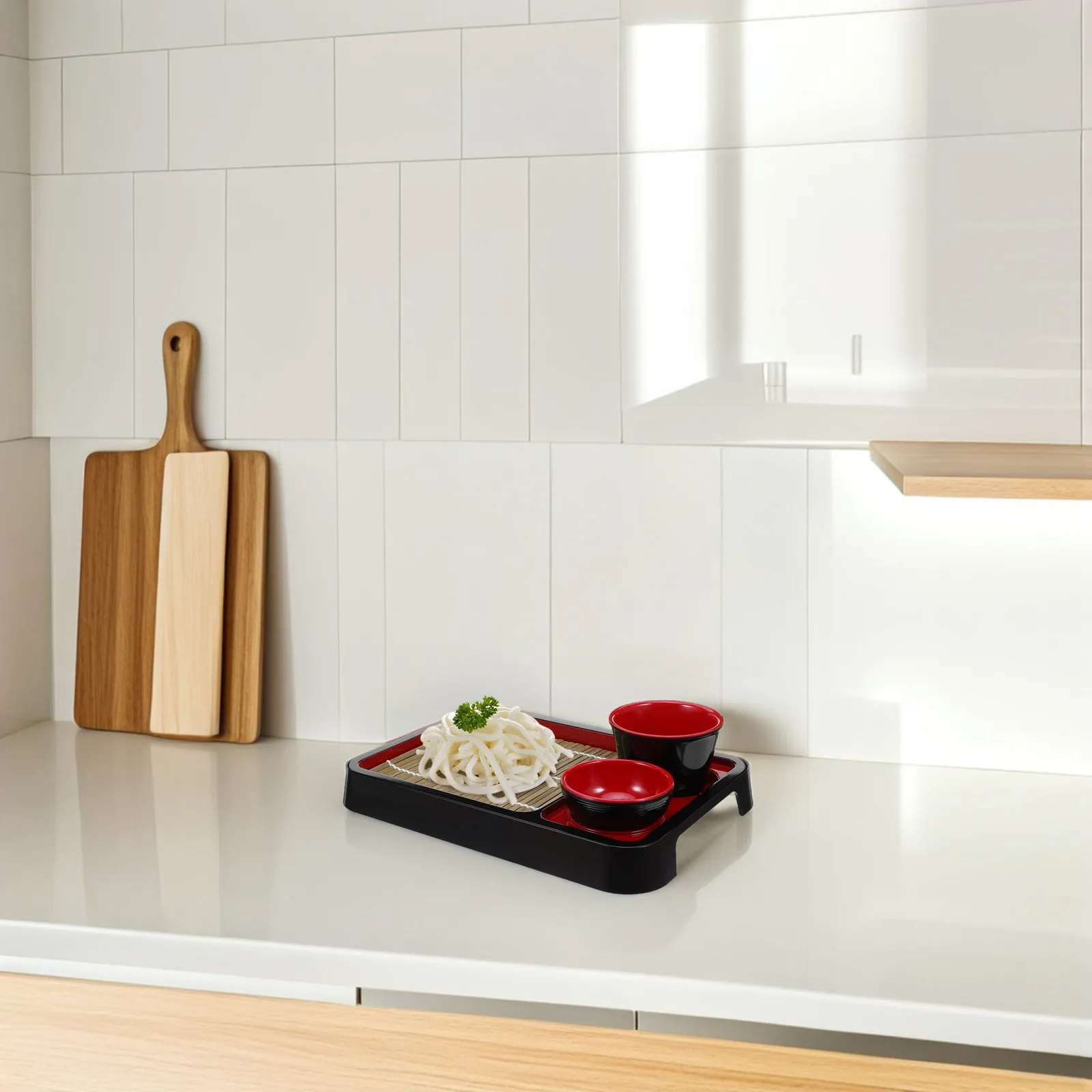 

Набор: Прямоугольное блюдо для холодной лапши в японском стиле, поднос для соба, бамбуковый коврик, тарелка для подачи еды, ресторанная посуда, блюдо для холодной лапши