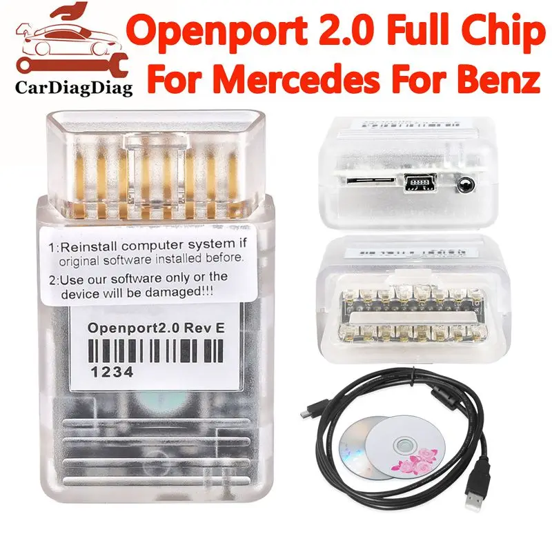 

A+ Tactrix Openport 2.0 ECU FLASH Full Chip Auto ECU Chip Tuning Tool Open Port 2.0 Car For Mercedes For Benz Multi-Brand Car