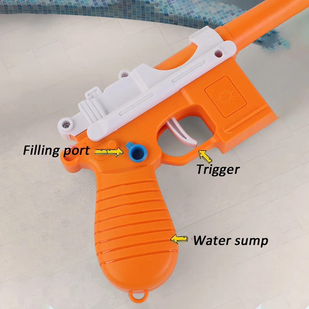 Summer Pool Outdoor Simulation Mauser Water Gun Water Toys for Kids Automatic Loading Water Fight Water Booster Teenagers Gifts