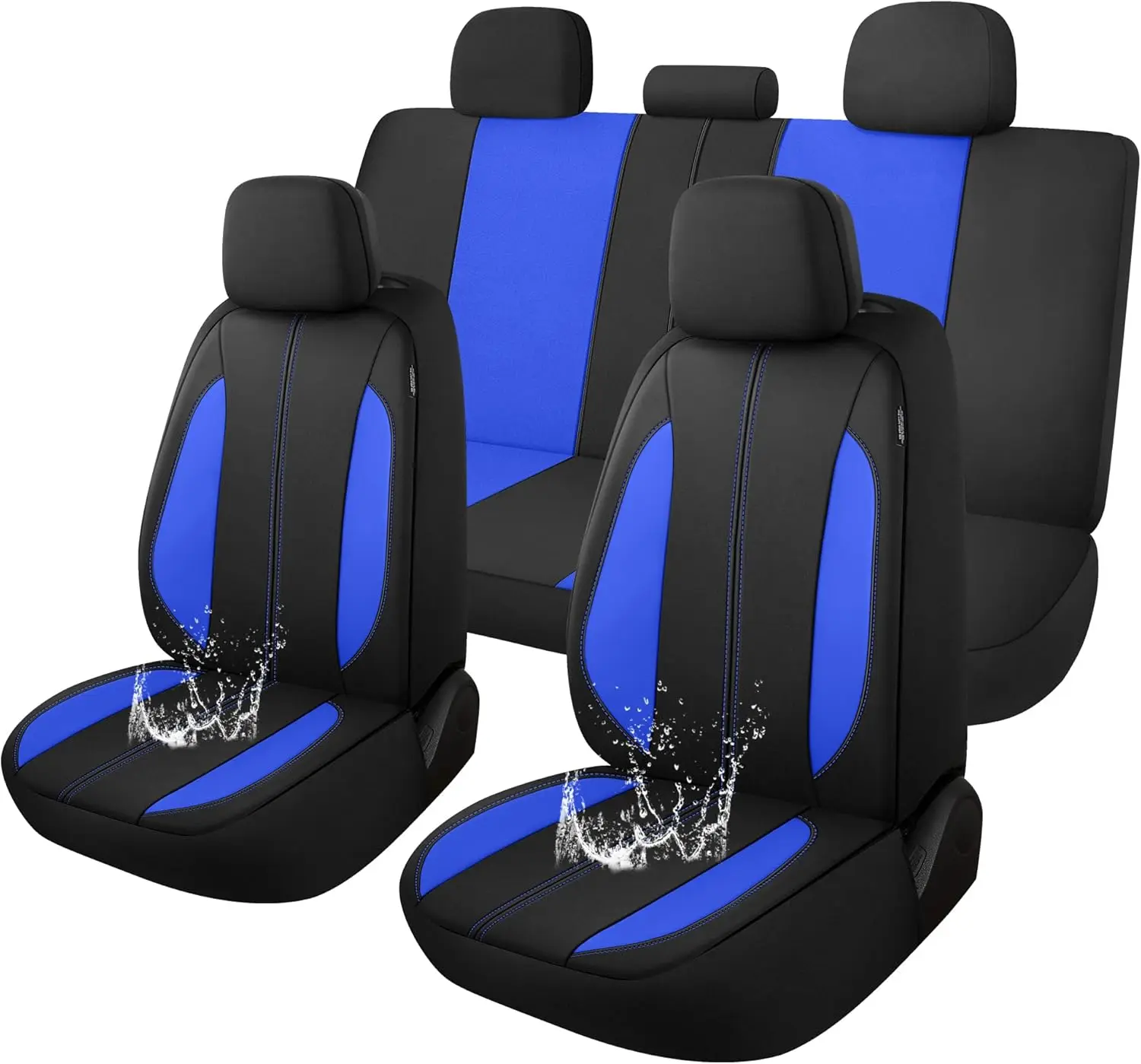 

Waterproof Seat Covers for Cars,Durable Neoprene Car Seat Protectors,Interior Covers for Cars,Sedan Van Truck SUV