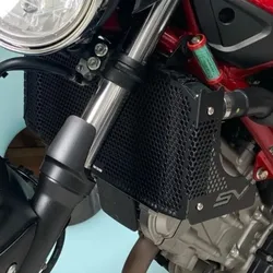 For Suzuki SV650 Motorcycle CNC Side Radiator Grille Cover Guard Protector SV 650 2016 2017 2018 2019 2020 2021 2022 2023 2024