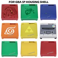 DIY Full Housing Shell Replacement For GBA SP Game Console Housing Shell Case Cover w Buttons For Gameboy Advance SP Shell