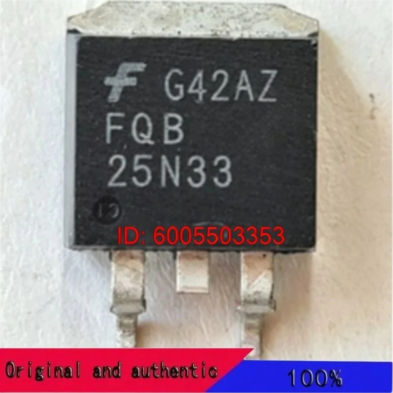 5Pcs/Lot Original FQB25N33 25N33 TO-263 25A/330V FQB25N33 For Automotive computer board fragile IC Chip