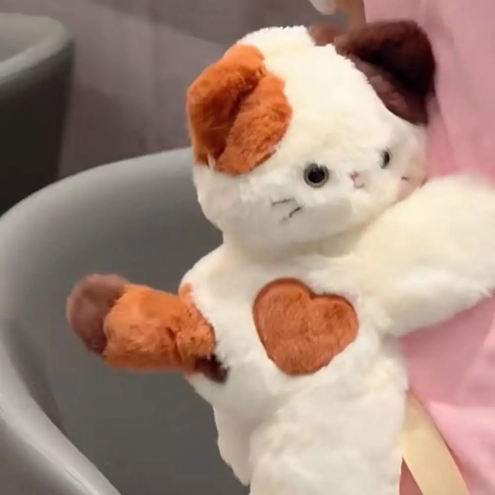 حقيبة كتف جديدة على شكل قطة لطيفة ذات سعة كبيرة حقيبة تسوق مريحة محمولة للنساء