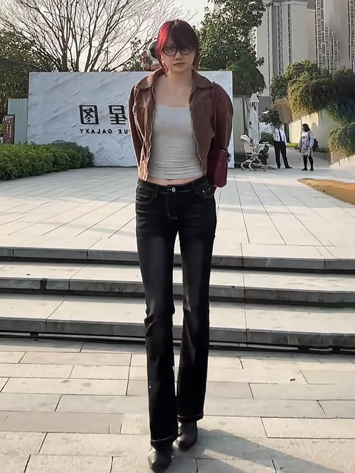 

Bla Bell Bot Denim Jeans Women's Slim Fit Elastic High Waist Cotton Stretch Bootcut Trousers Vintage American Sle