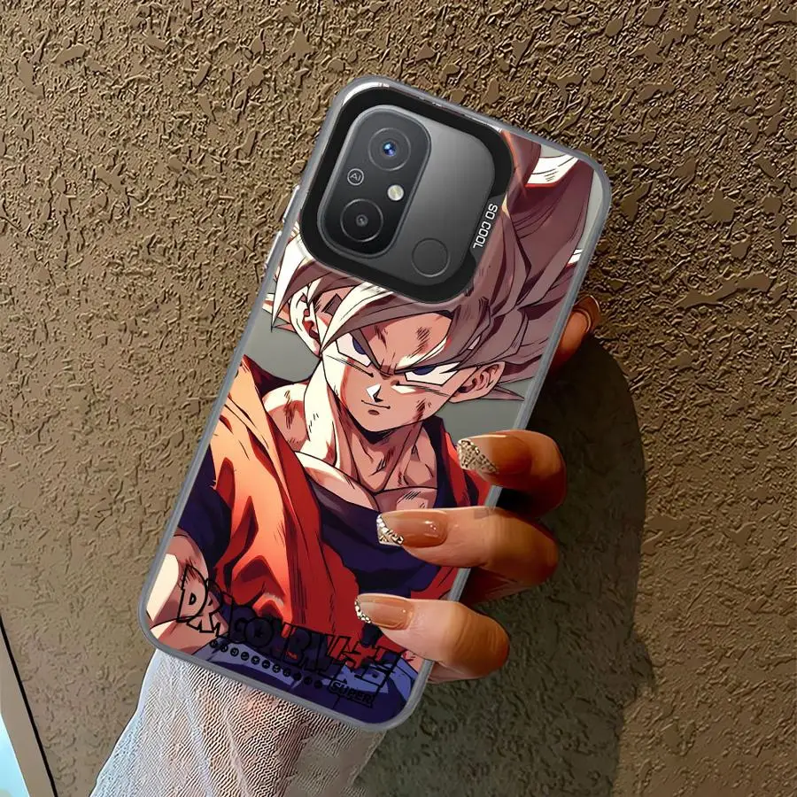 لعبة دراغون بول أنيمي جوكو سايان جراب هاتف لشاومي ريدمي 13C A3x 12 A1 A3 A2 زائد 14C 13 12C A4 لينة قذيفة