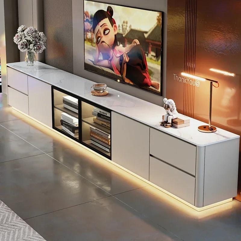 

Display Minimalist Tv Stands Luxury Aesthetic Designer Entertainment Nordic Tv Panel Stand Universal Organizer Muebles Furniture