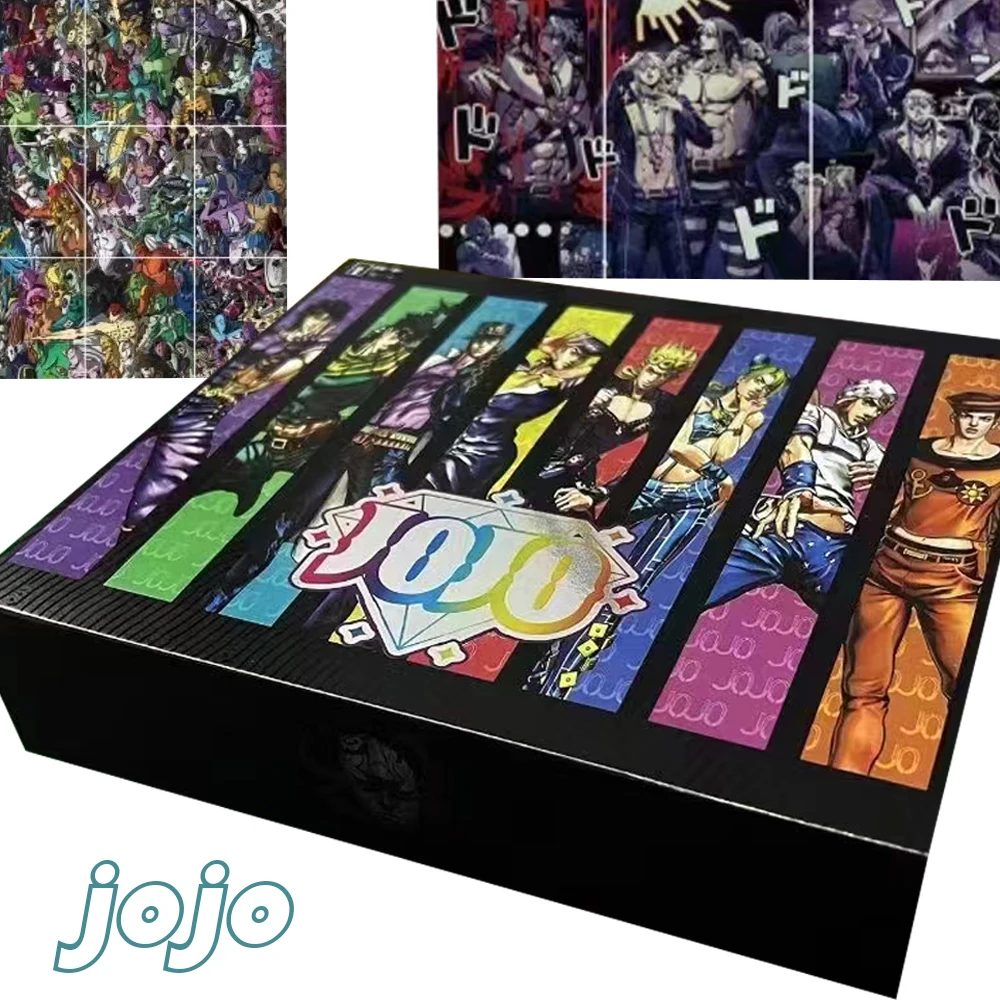 Wholesale JoJo Bizarre Adventure Collection Card Jolyne Cujoh Narancia Ghirga Trish Una Fashion Magazine Card Children Gift Toy