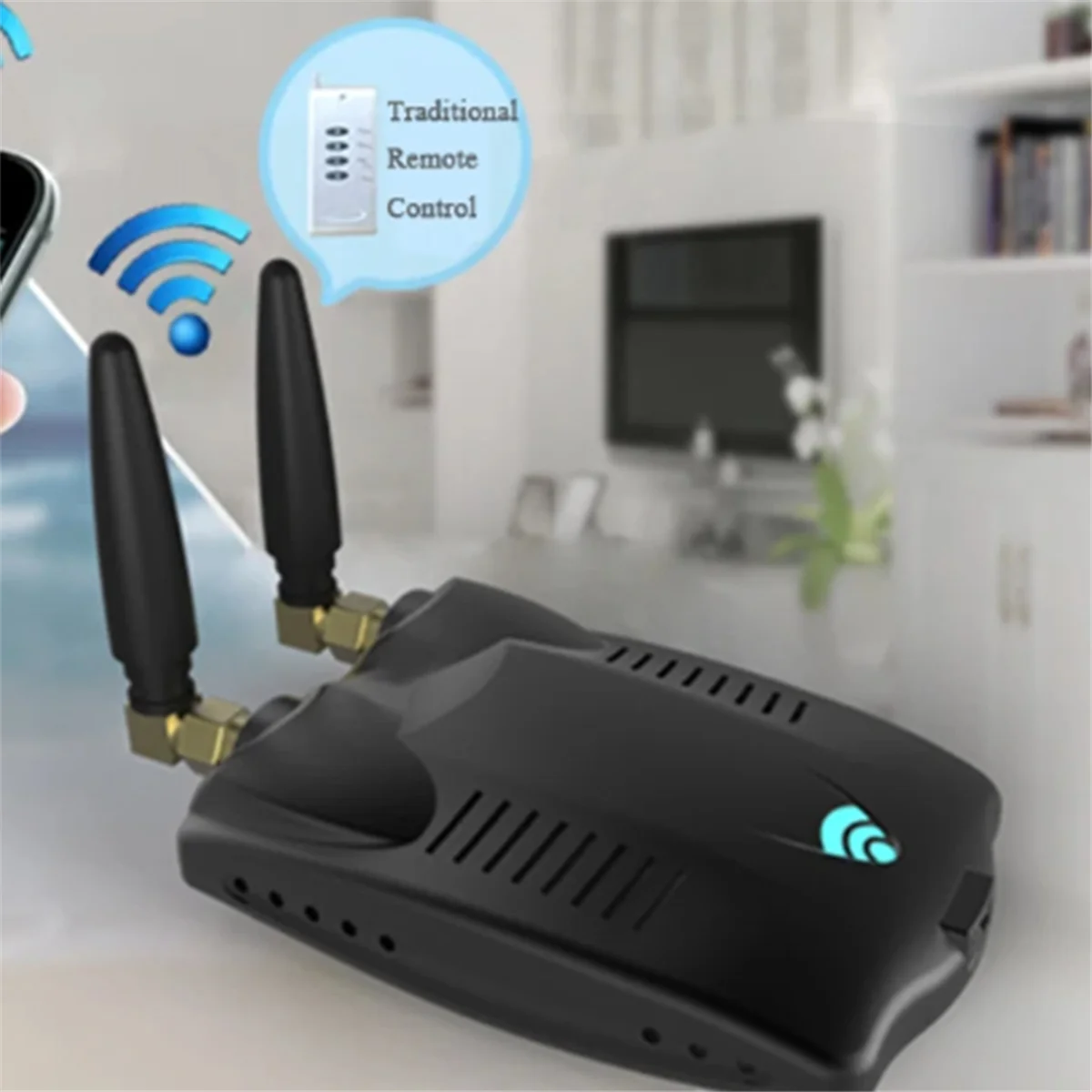 Untuk EWelink 433 RF Bridge Mengonversi 433MHz Ke Sinyal Wifi Rumah Pintar Remote Control RF Gateway Kontrol Pintu Garasi YDH