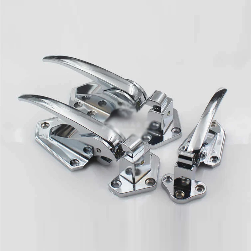 1PCS Oven Steam Cabinet Door Handle Cold Storage Freezer Flat Door Lock Buckle Electric Mechanical Equipment Hardware Accessorie