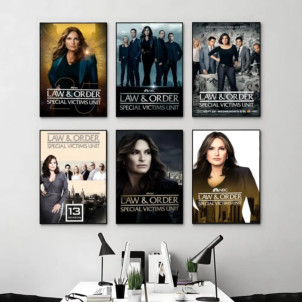 Movie Law & Order Special Victims Unit Poster Posters Anime Room Decor Decoration Movie Backpack Wall Interior Music Wall Art