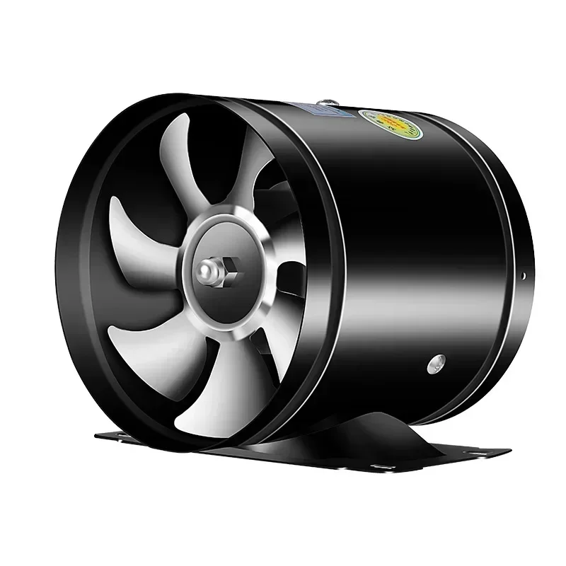 Metal Exaustor para Cozinha e WC, Exaustor da grelha, Ventilação de ar, Teto Booster, Ventilador, 4 pol, 6 pol, 8 pol