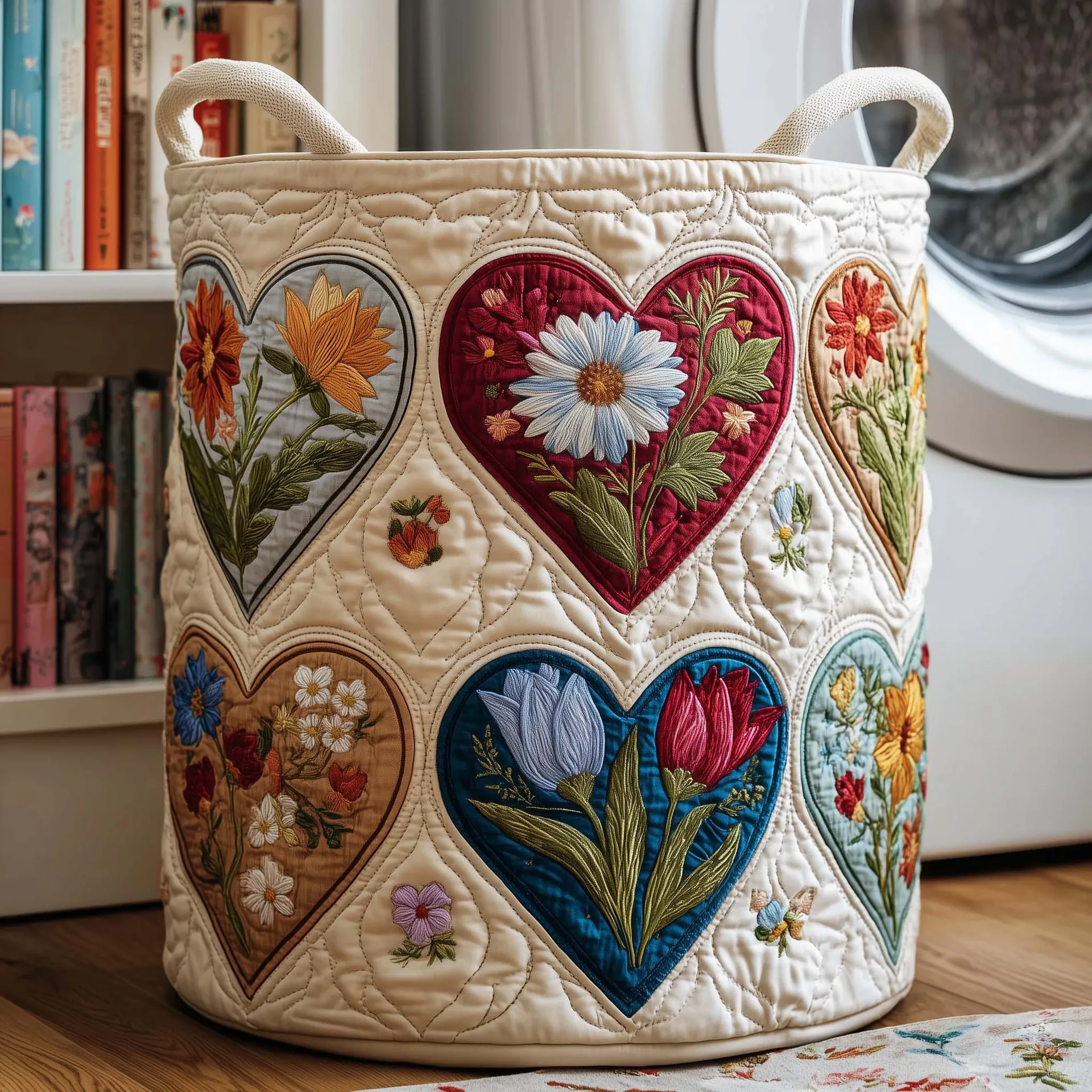 panier-a-linge-matelasse-pour-salle-de-bain-et-chambre-motif-floral-en-patchwork-avec-poignees-bac-de-rangement-pliable-pour-l'organisation-de-la-maison