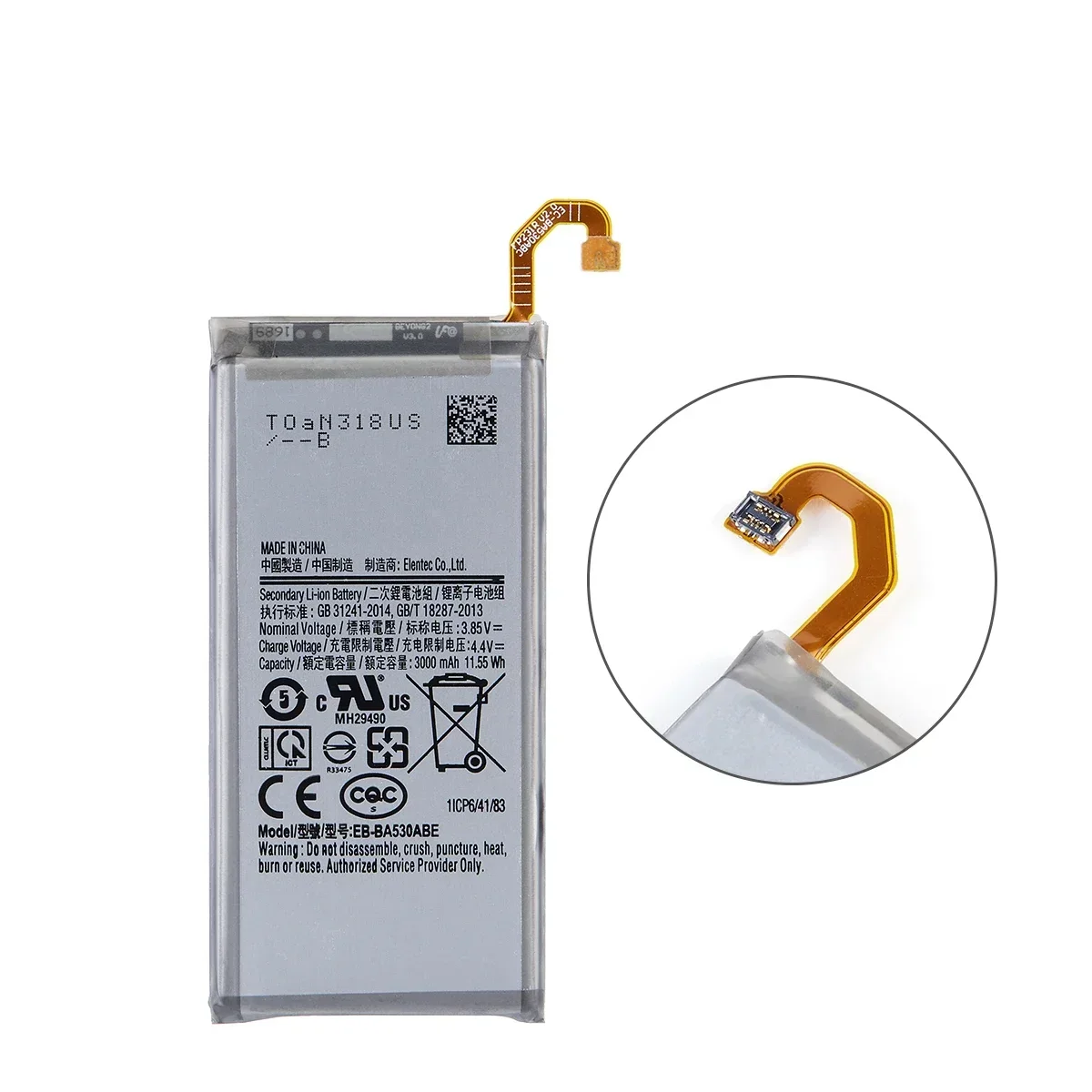 Brand New EB-BA530ABE 3000mAh Battery For Samsung Galaxy A8 2018 A530 SM-A530 A530F A530K/L/S/W A530N/DS  Batteries