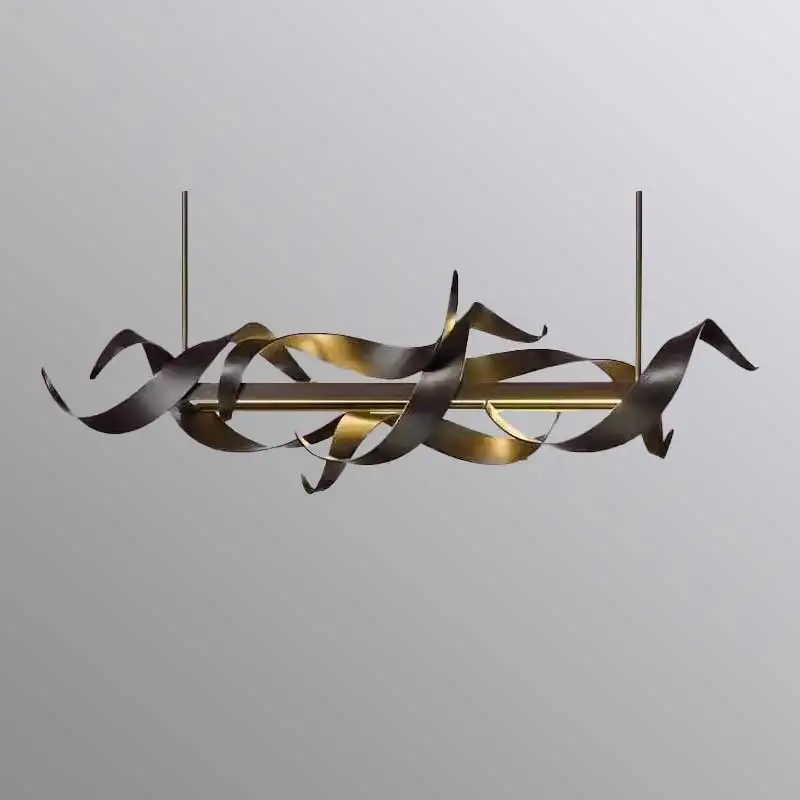 

Nordic home decor Stainless steel dining room Pendant lamp lights indoor lighting Ceiling Led Chandelier lamps for living room