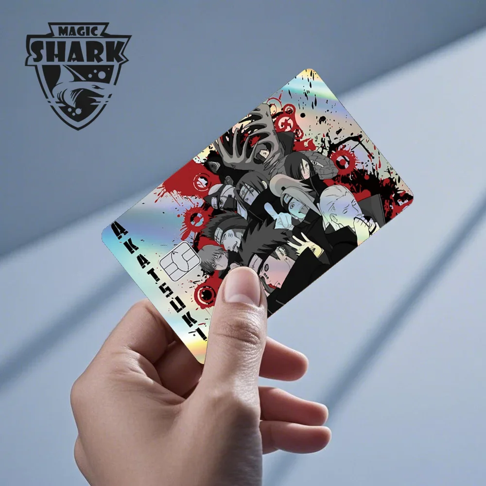 Heißer Verkauf Anime Asuke Kakashi Laser Holographische Debit Bank Kreditkarte Film Haut Abdeckung Aufkleber – Detail 17