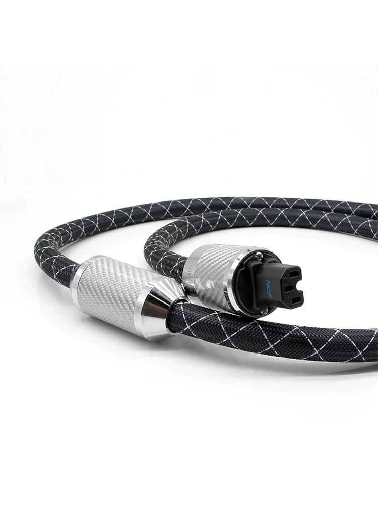 HiFi Furutech Nanoflux-18 Кабель питания FI-E50 FI-50 (R) Разъем Schuko Fever Аудиокабель OCC Родиевое углеродное волокно Разъем EU/US C15