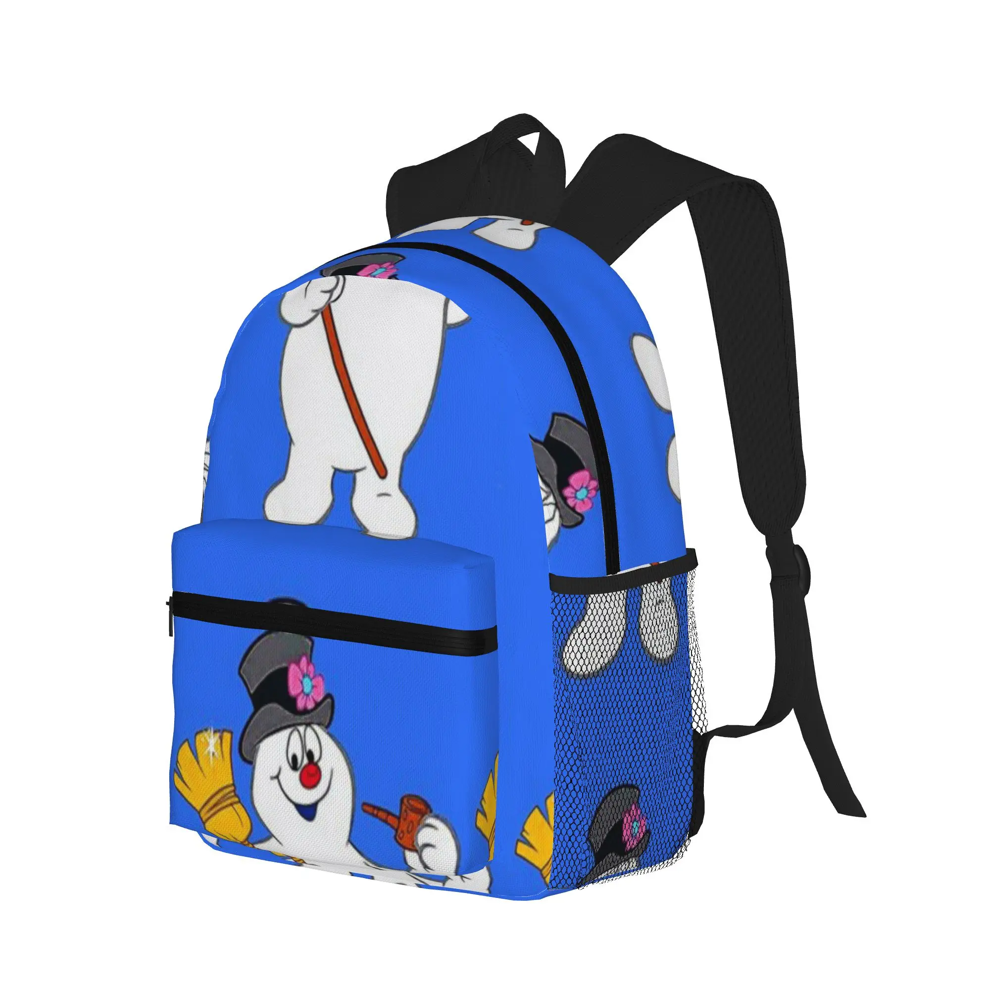 Magic December Snowman Retro Cast  Casual Backpack for Students and Adults Man backpack