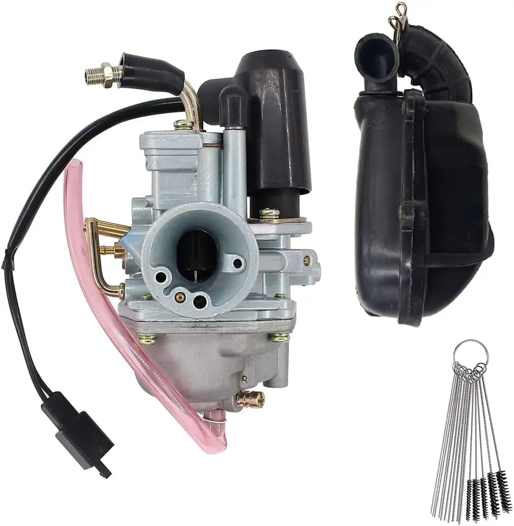 Electric Choke Carburetor Fit for Polaris Scrambler 90 2001-2003 Sportsman90 2001-2006Eton Lightning50 Sierra ThunderTXL50 Viper