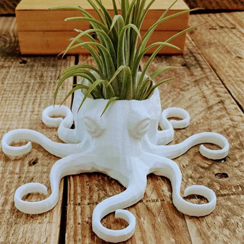 Decorative Octopus Succulent Planters Small Plant Holder Air Plant Holder Plant Pots Flower Pots for Indoor Plants