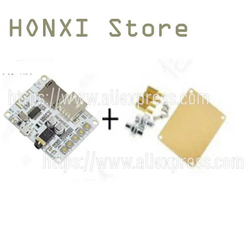 1PCS DIY bluetooth audio receiver module nondestructive modified car speaker amplifier board bluetooth 5.0 wireless module