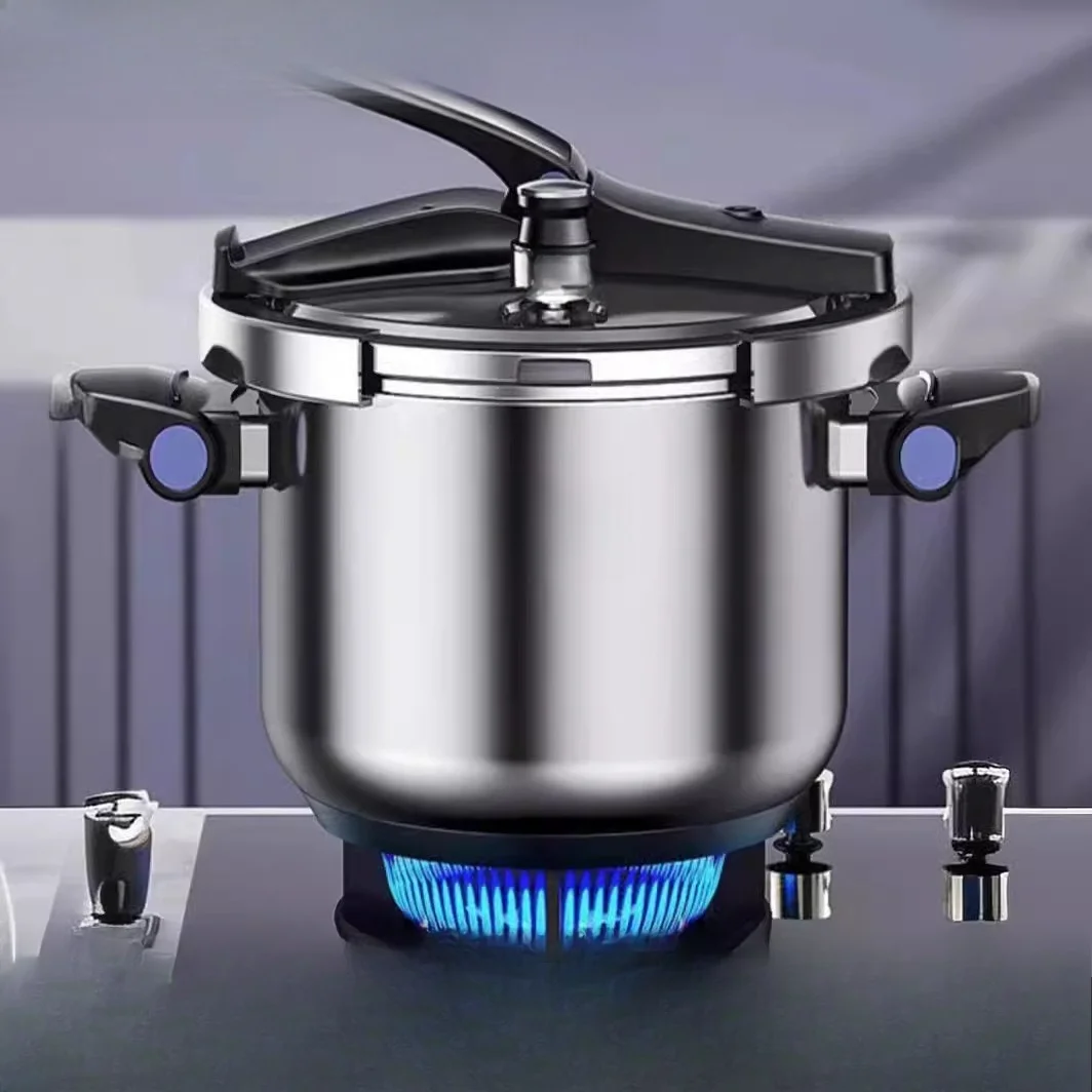 

Foldable Vertical Lid Pressure Cooker, Stainless Steel, Induction Cooker