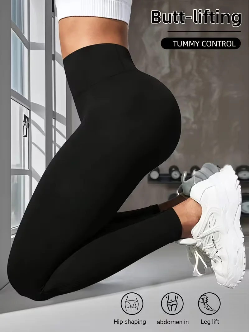 Buttery Soft Sports pants Womens Mid Waist Yoga Leggings GYM Naked Feel Tummy Control Butt Lifting Pilates Running Sport Trouser