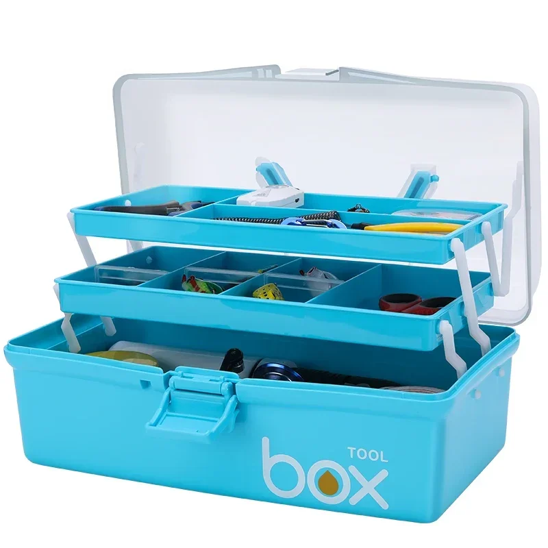 

Fishing Toolbox Storage Box Fishing Gear Accessories Organizing Multifunctional Lure