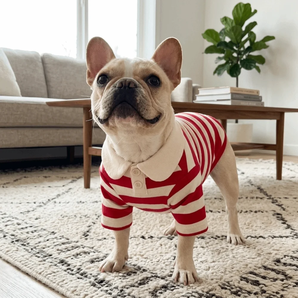 Soft Fabric Dog Shirt Breathable Shirt Pet Summer Outfit Solid Print Tone Multiple Sizes Puppy Daily Wear Outdoor Walking Trip