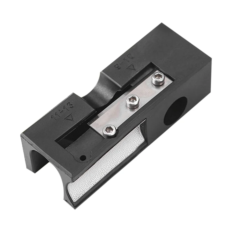 

Pool Cue Tip Repair Tool Billiards Cue Tip Grinder Maintenance Tool Cue Tip Shaper (Black)