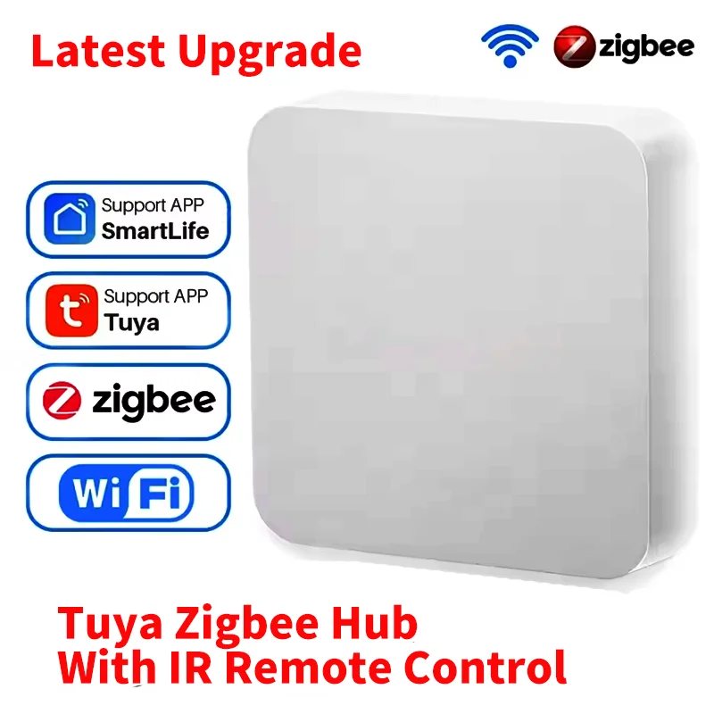 Tuya Zigbee 3.0 Gateway Hub Smart Home Wireless Bridge Smart Life APP Afstandsbediening Automatiseringsapparaat Werkt met Alexa Google