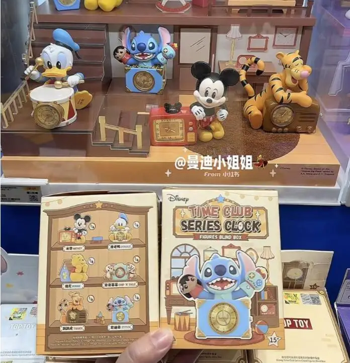Authentic TOPTOY Disney Time Club Clock Blind Box Stitch Figure | Collectible Anime Figure | Kawaii Surprise Gift | Mickey Mouse - view 6